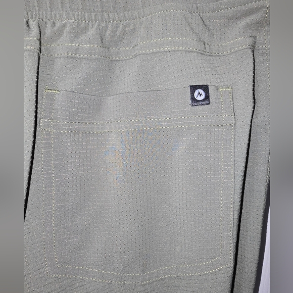 Marmot Avision Jogger Pants Stretch with Pockets Olive Green Women's Size L - Picture 5 of 10